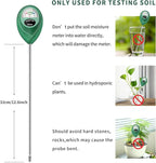 Soil Moisture Meter, 2 Pack Long Probe Soil Moisture Monitor for House Plants, Soil Hygrometer Moisture Sensor for Indoor & Outdoor, Garden, Farm, Lawn Plant Care, No Battery Needed(Green)