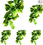 Exo Terra Plastic Terrarium Plant, Small, Mandarin (Pack of 5)