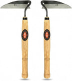 Kana Hoe 217 Japanese Garden Hand Hoe Sickle, Weeding Sickle (Fits Both Hands)