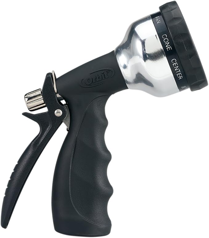 5-Pack Orbit Ultra light 10 Spray Pattern Nozzle, Garden Hose Yard Water Pistol 58339N