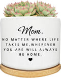 Mom Gifts from Daughter Son, Succulent Cactus Cute Planter Plant Pots Gifts for Mom, for Mom Mama Mother, Mom Birthday Gifts, Best Mom Ever Gifts, Gardening Gifts for Mom