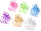 Honbay 60PCS Rose Orchid Clips Plastic Plant Clips Garden Support Clips
