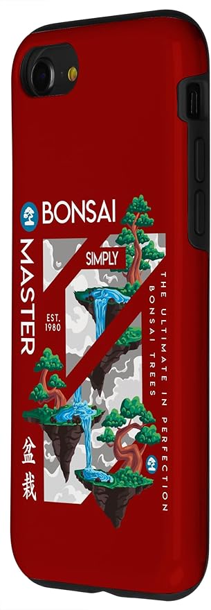 iPhone SE (2020) / 7 / 8 Zen Bonsai Tree Niwaki Japanese Garden Art Botanists Case