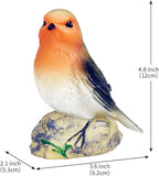 Solar Bird Garden Statue with Lights, for Mom Grandma, Waterproof Outdoor Decor for Yard Patio Lawn, Unique Garden Gifts for Mom Women
