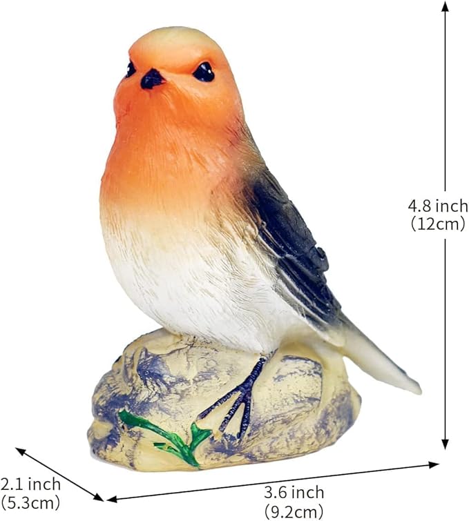 Solar Bird Garden Statue with Lights, for Mom Grandma, Waterproof Outdoor Decor for Yard Patio Lawn, Unique Garden Gifts for Mom Women