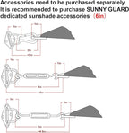 SUNNY GUARD Custom Size 9'x12' Terra Red Sun Shade Sail Rectangle UV Block Shade for Backyard Yard Patio Deck Garden(Customized)