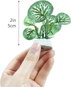 6PCS Aquarium Plants Fish Tank Decorations Betta Silk Plastic Plants for Aquarium Decor