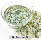 YISZM 10LB Succulent and Cactus Jade Pebbles, 3/8 Inch Natural Decorative Polished Stones, River Rocks for Indoor Plants, Vases, Planters and Outdoor Gardening