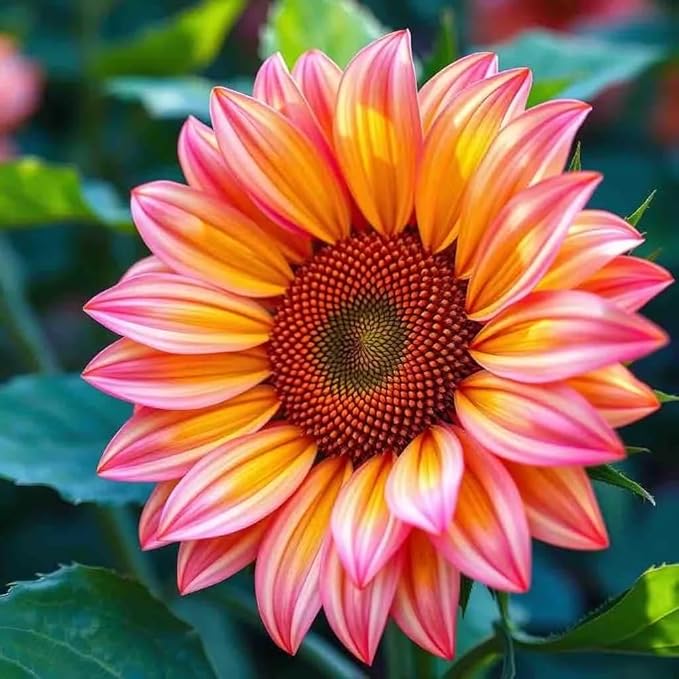 100+ Rare Sunflower Seeds for Planting Outdoor-Exotic Sunflower Seeds-Sun Flower Seed Non-GMO Heirloom Blooms in Home Garden