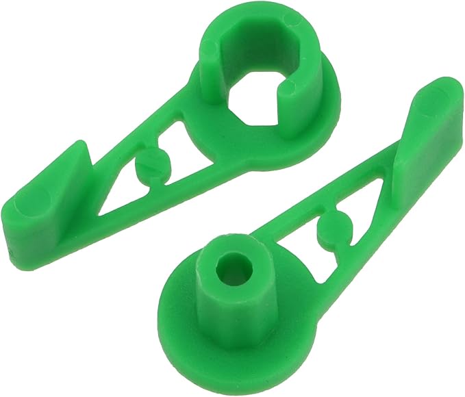 KEILEOHO 120 PCS 360 Degree Adjustable Plant Clips, Plant Branches Bender Stem Trainer Clips, Plant Low Stress Training Clips for Low Stress Training Plant Stem Support, White and Green