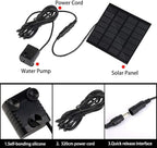 Hovico Solar Fountain - Panel Water Pump for Bird Bath Solar Panel Kit Outdoor Fountain for Outdoor Small Pond, Patio Garden and Fish Tank