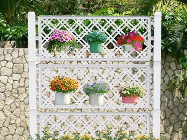 Durable Resin Raised Garden Bed with Drainage Holes & Reinforced Corners - Lightweight Flower Boxes Outdoor for Vegetables, Herbs, and Patio Garden Enclosure System (Ashen, 43.43*18.27*59.29)