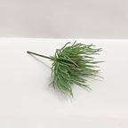 Mini Small Artificial Air Plants, Look Real Succulants Plant Faux Greenery Bromeliads for Garden Home Office Decoration (Green and Red)