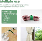 Garden Tie Green Tape, Plant Supports, Gentle On Plants (98.4ft × 0.6 inch, 1 roll, Green)