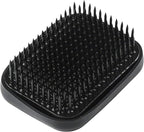 Wazakura Japanese Black Ikebana Kenzan Flower Holder Rectangular Square, Made in Japan Floral Arranging Pin Frog Tool - 2.6 in (68mm), Black