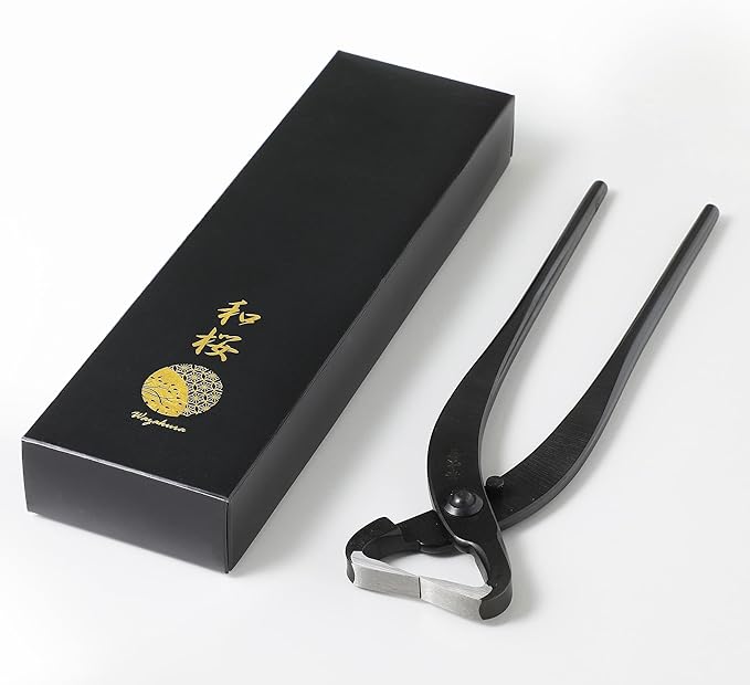 Wazakura Japan Hand Forged Bonsai Trunk Splitter 8.25" (210mm) - Japanese Carbon Steel Bonsai Tool for Controlled Trunk & Branch Splitting - Handmade in Sanjo, Niigata