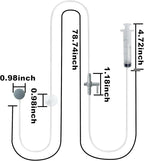 Drip Acclimation Kit for Aquarium, Adjustable Precision Slow Drip System to Reduce Stress, Prevent Osmotic Shock, Safe Acclimation for Shrimp, Fish