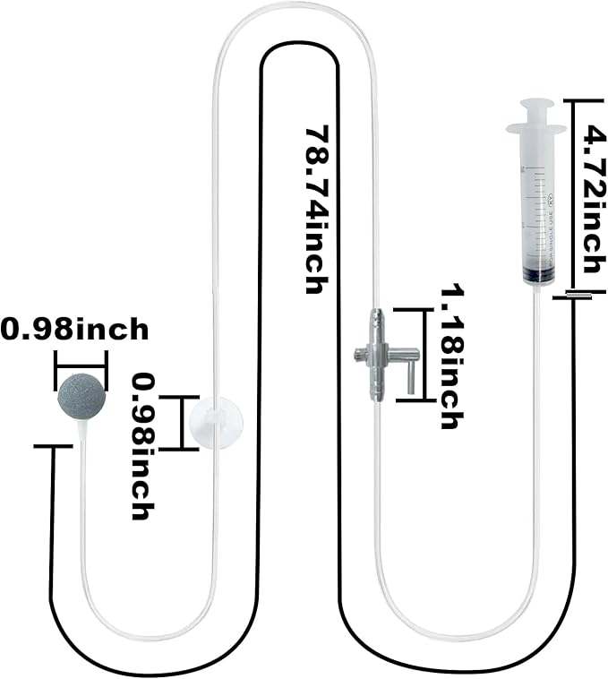 Drip Acclimation Kit for Aquarium, Adjustable Precision Slow Drip System to Reduce Stress, Prevent Osmotic Shock, Safe Acclimation for Shrimp, Fish