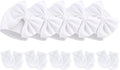 BQUBO Newborn Baby Girls Hats Mittens Set Hospital Hat Beanie Infant Bow Hats Baby Cotton Gloves for 0-6 Months