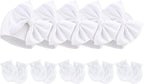 BQUBO Newborn Baby Girls Hats Mittens Set Hospital Hat Beanie Infant Bow Hats Baby Cotton Gloves for 0-6 Months