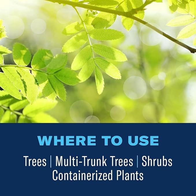 BioAdvanced 12 Month Tree and Shrub Protect and Feed Concentrate, 64 oz, Insect Killer, Tree Fertilizer & Plant Food