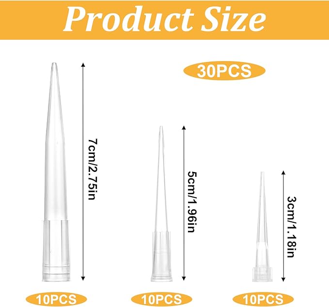 30 Pcs Floral Water Picks Flower Tubes for Fresh Flowers, Individual Floral Water Tubes Pointed End Plastic Single Flower Foam Arrangement Stem Holder for Cake Decoration
