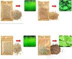 4 Pack Aquarium Plant S.e.e.d Set, not Artificial plasticl Plant. Real Grass Tank Decor Replacement for Resin or Plastic Grass NO：9527-10