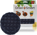 Drain Smart 3D Mesh Planter Pot Drainage Insert Disc – Made in USA – Keeps Soil in, Lets Water Drain Out – Cleaner, Lighter Alternative to Gravel for Indoor & Outdoor Planters (12" – 2 Pack)