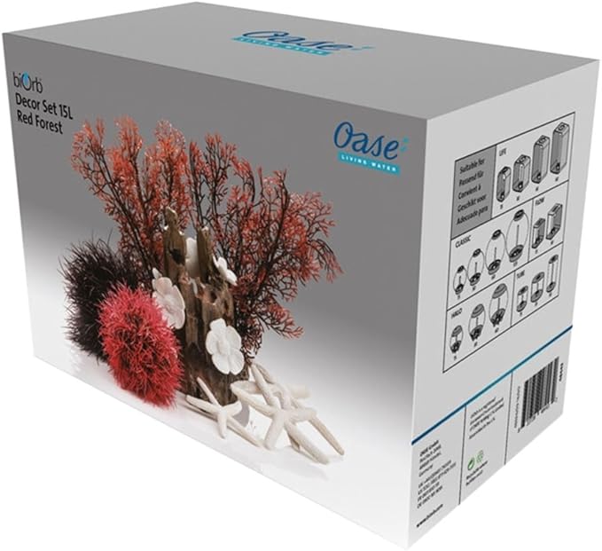 biOrb Décor Set - 15L Red Forest