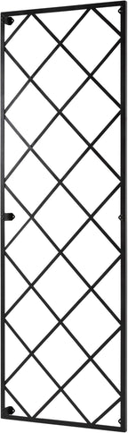 Giant Wall Trellis, 8 Foot Tall (96” high by 32” Wide), for Outdoor Climbing Plants, Sturdy Rectangular Shaped Metal Frame with Lattice Design