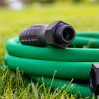 Flexzilla Colors SwivelGrip Garden Hose 5/8 in. x 25 ft., Lightweight All-Weather Water Hose, Durable and Flexible, Leak-Free Connections, Forest Green
