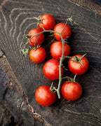 TomorrowSeeds - Large Red Cherry Tomato Seeds - 1500+ Count - for 2026 Planting Indeterminate Baby Vine Plum Grape Tomatoes Vegetable Fruit Grow Your Own Home Farm Patio Healthy Sustainable Living