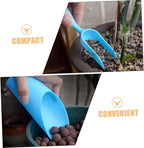Succulent Planting Tool Set Transplanting Shovel, Soil Scooper, and Cleaning Brush for Gardening and Flower Care, Blue Multi-Functional Pot Plant Accessories for Home Garden