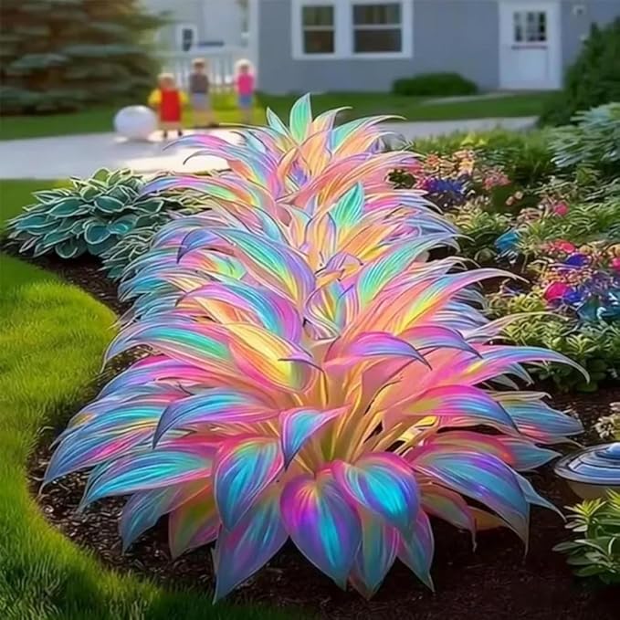 305+ Hosta Seeds Mix for Planting,Rare Hosta Seeds Mixed Colors,Dual Use for Ground Cover & Pots, Create Cool Shaded Garden Outdoor