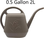 Finger Plant Watering Can - Coffee Color - 1/2 Gallon