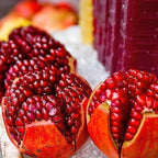 Live Pomegranate 'Wonderful' Plants (Punica Granatum 'Wonderful') - Fruit-Bearing, Drought-Tolerant, Easy to Grow (4 Pomegranate Wonderful sacs)