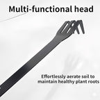 Bonsai Rake, Bonsai Tree Tools,3-Prong 304 Stainless Steel Garden Rake for Bonsai Repotting, Soil Aeration, and Routine Maintenance