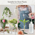 100 pcs Floral Water Tubes with 500ml Watering Can