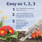 BloomingBulb Seed Mat - Easy to Plant and Grow Garden Seeds - Creates Fragrant, Vibrant Flower Garden (Sunflower Garden)
