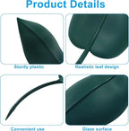 6 PCS Leaf Watering Device - 3 Vibrant Colors Plant Pot Watering Funnels for Indoor & Outdoor Plants, Decorative Leaf-Shaped Water Directing Tools with Robust Plastic