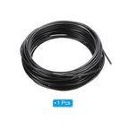PATIKIL 2mm Bonsai Training Wire, 1 Roll Floral Wire Stems Anodized Aluminum Tree Wire 32.8 Feet Total for Gardening Branch Fixing, Black