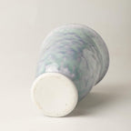 Ceramic Planter Vase for Indoor Plants, Modern Iridescent Flower Pot, Decorative Orchid Planter, Pastel Glazed Ceramic Vase for Living Room, Bedroom, Tabletop Home Decor