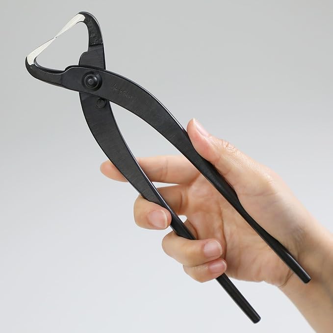 Wazakura Japan Hand Forged Bonsai Trunk Splitter 8.25" (210mm) - Japanese Carbon Steel Bonsai Tool for Controlled Trunk & Branch Splitting - Handmade in Sanjo, Niigata