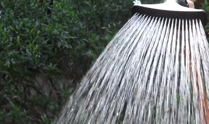 Dramm One Touch Fan Nozzle Handlheld Sprayer with Thumb Control Water Flow, Perfect for Water Restricted Areas When Watering Plants, Pots, Baskets, Vegetables, Orange