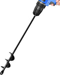 Garden Tools Blub Planter for Planting Auger Drill Bit 1.57x17.7 Inches