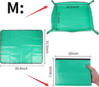 Large Plant Repotting Mat, Waterproof Repotting Tray for Indoor Plants Potting Soil, Gardening Tray Mat, Portable Potting Tray Soil Mat for Indoor House Plants Succulents Orchid