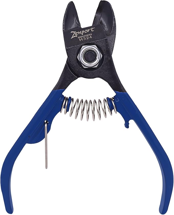 Zenport H324 Forged Steel Bypass Fruit Clippers, 4.5-Inch, 0.5 Inch Alloy Steel Blades, Blue - 20 Pack