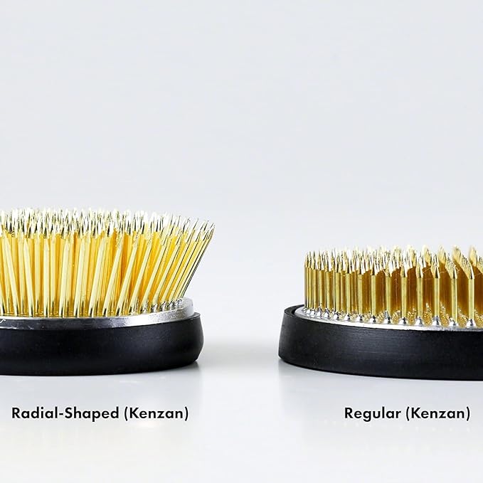 Wazakura Radial Blooming Flower Ikebana Kenzan, Made in Japan 2.5"(62mm), Unique Dome Shaped Brass Flower Arrangement Holder, Japanese Round Frog Pin for Fresh, Ceramic or Dried Flowers Creations