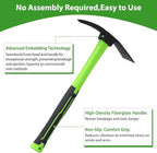 15inch Gardening Pick Durable and Comfortable Handle Garden Tool for Flower Work