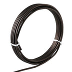 Wazakura Japanese Bonsai Training Wire, Brown Anodized Coating Aluminum Made in Japan 150g (Brown, 4mm)